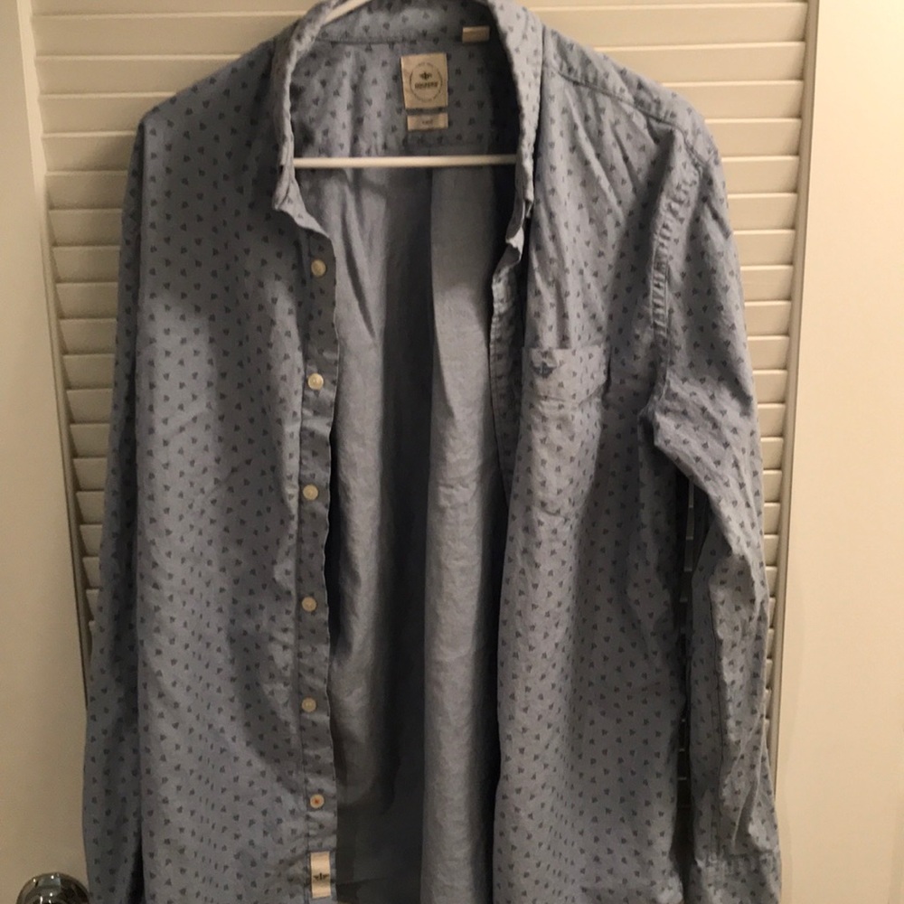 Dockers Large Slim fit large sleeve button down